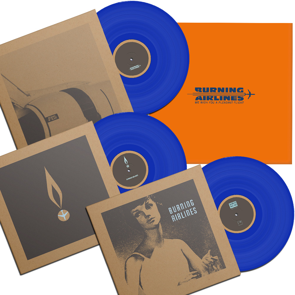 BURNING AIRLINES - Deluxe 3xLP Package